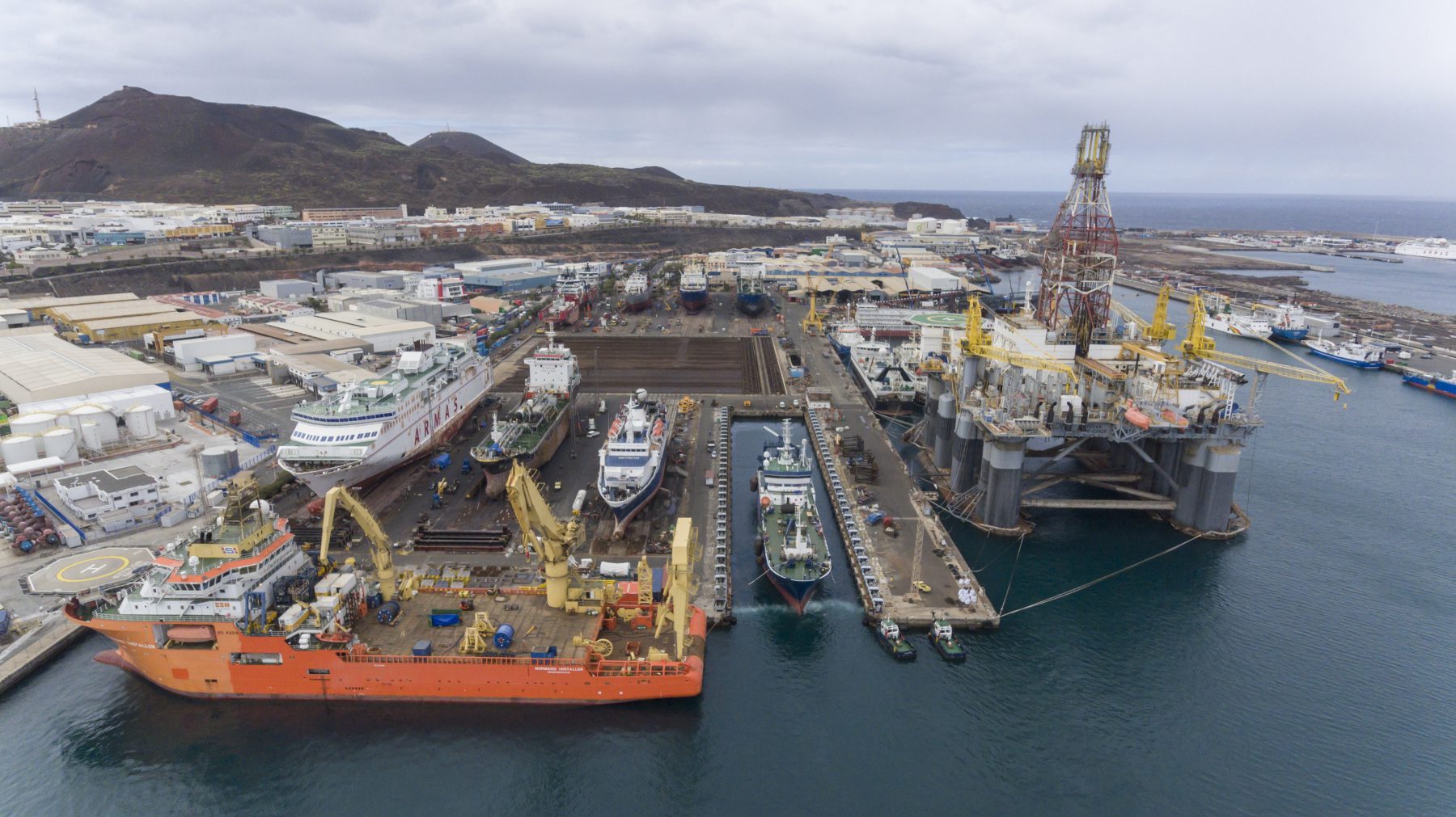 Astican Shipyard, Canary Islands